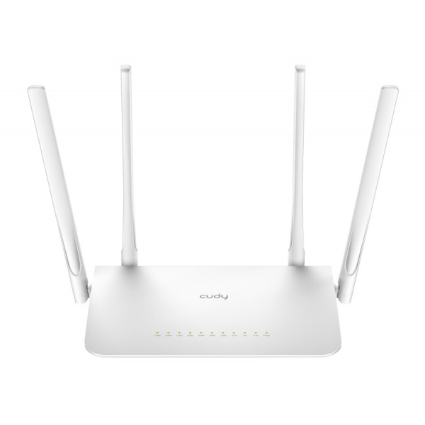 CUDY Wi-Fi mesh router WR1300, AC1200 1200Mbps, 5x Ethernet ports - Modem - Router
