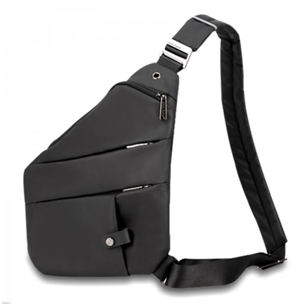 ARCTIC HUNTER τσάντα crossbody XB00041-BK, μαύρη - ARCTIC HUNTER
