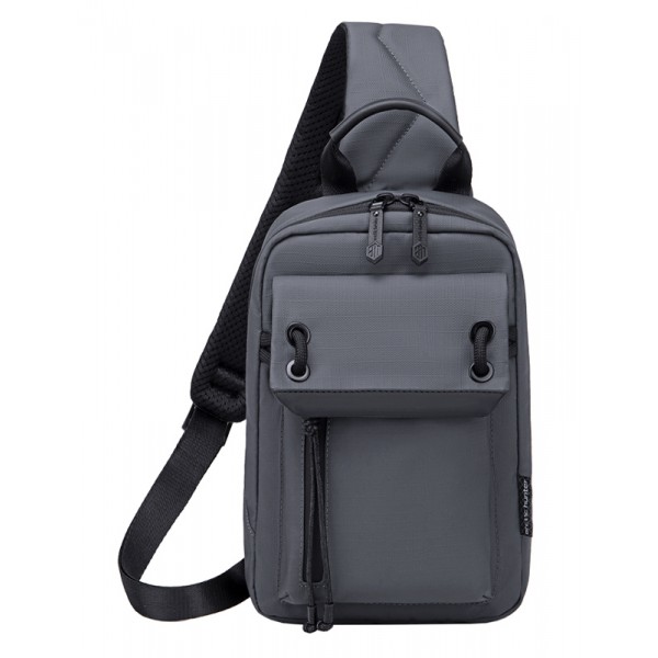 ARCTIC HUNTER τσάντα Crossbody XB00526 με θήκη tablet, 3L, γκρι - ARCTIC HUNTER