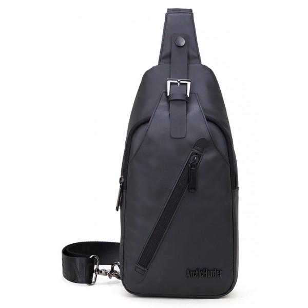 ARCTIC HUNTER τσάντα Crossbody XB13006-BK, μαύρη - ARCTIC HUNTER