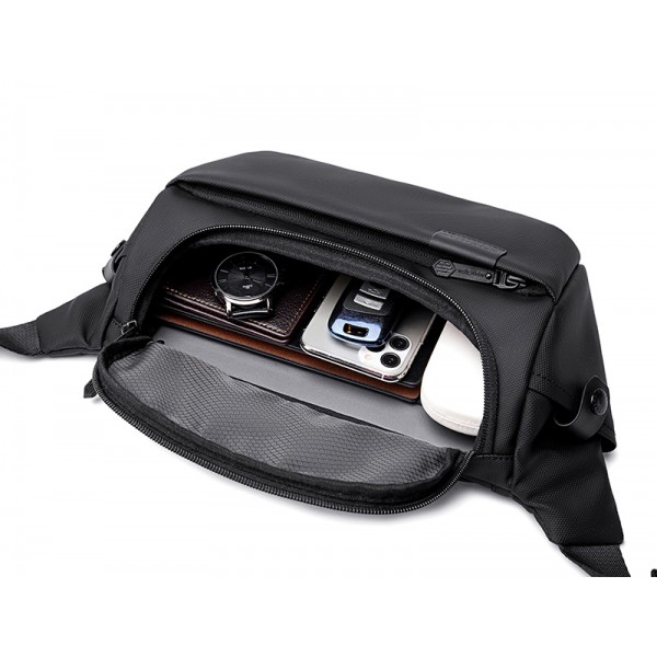 ARCTIC HUNTER τσάντα Crossbody Y00565 με θήκη tablet, 4L, μαύρη - Τσάντες - Πορτοφόλια
