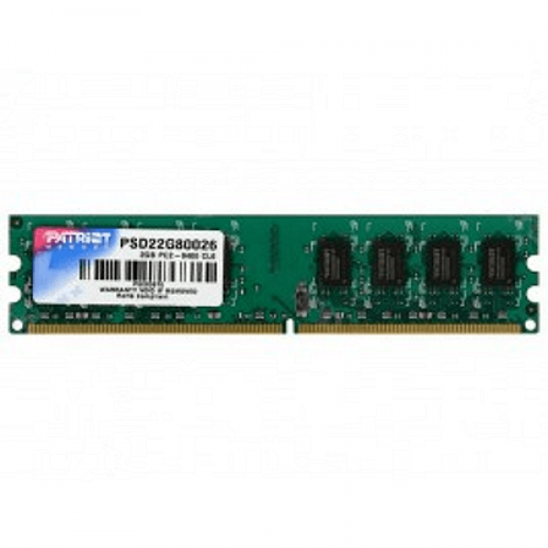 Μνήμη για Desktop PATRIOT SIGNATURE DDR2  2 GB 0800MHz PC2-6400 2R/2S - Κάρτες μνήμης