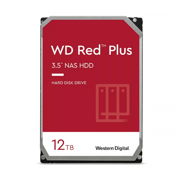 Σκληρός Δίσκος HDD WD RED PLUS 12TB/SATA6/7200RPM/256MB - PC & Περιφερειακά & Αναβάθμιση