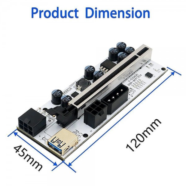 Extender v010X-PLUS WHITE PCI-E Riser Card USB3.0 - Σύγκριση Προϊόντων