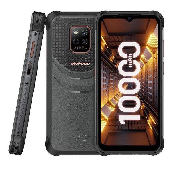 ULEFONE smartphone Power Armor 14 Pro, 6.52", 6/128GB, 10000mAh, μαύρο - ULEFONE
