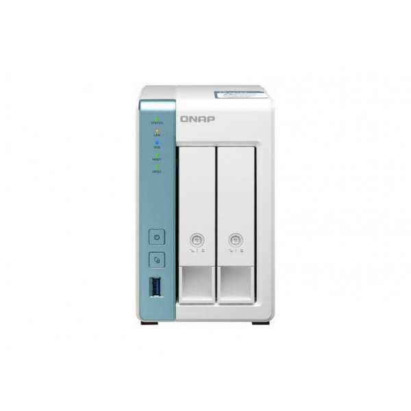 SOHO ARM1.7G(32B/2C) 02GB(08GB) 2B/HS 3U3 1x2.5GbE - Qnap