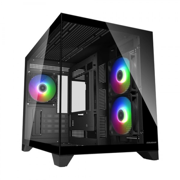 COUGAR Mini Tower Case, FV150 ARGB, Black - Cases