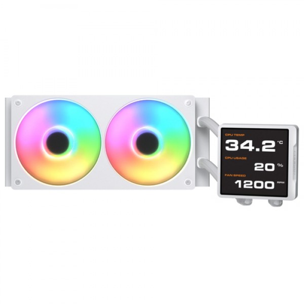 COUGAR CPU Water Cooling Poseidon Vistek Pro 240, ARGB, White - Σύγκριση Προϊόντων