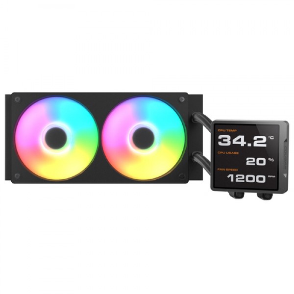 COUGAR CPU Water Cooling Poseidon Vistek Pro 240, ARGB, Black - Σύγκριση Προϊόντων