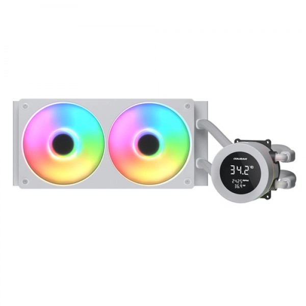 COUGAR CPU Water Cooling Poseidon Vistek 240, ARGB, White - Σύγκριση Προϊόντων