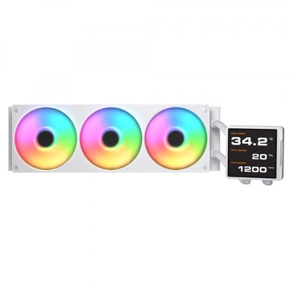 COUGAR CPU Water Cooling Poseidon Vistek Pro 360, ARGB, White - Cooling