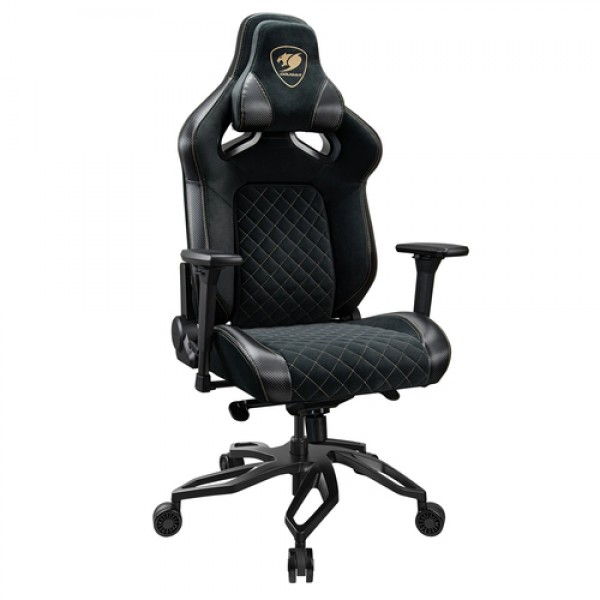 COUGAR Titan Pro V2 Gold F Gaming Chair, Black - 