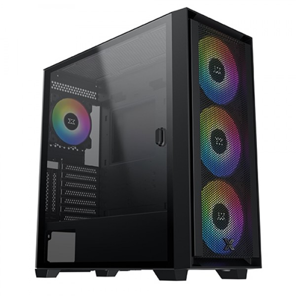 Κουτί Υπολογιστή Xigmatek Anubis Pro 4FX Gaming Full Tower με Tempred Glass και RGB Φωτισμό Μαύρο - Νέα & Ref PC