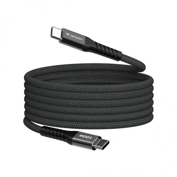 Verbatim Sync & Charge USB C to USB C 100W Magnetic 120 cm - Blue - Αξεσουάρ κινητών