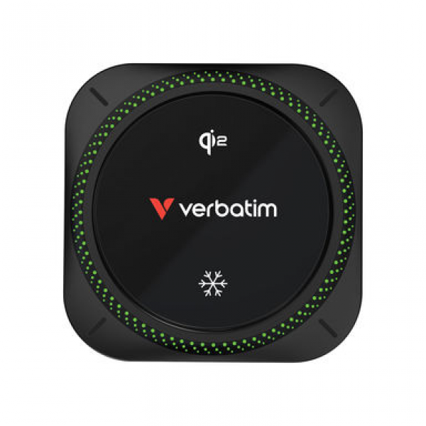 VERBATIM Charge 'n' Drive Qi2 Magnetic Wireless Car Charger RGB CND-1 - Αξεσουάρ κινητών
