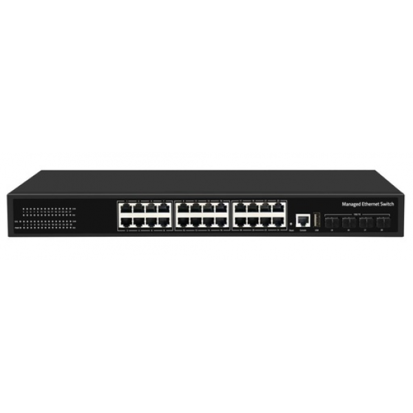 Cudy GS5024S4 – Layer 3 Managed Gigabit Switch με 24x RJ45 & 4x SFP+ - Δικτυακά