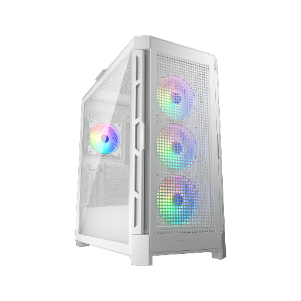 Cougar AirFace Pro RGB Gaming Midi Tower White - Σύγκριση Προϊόντων