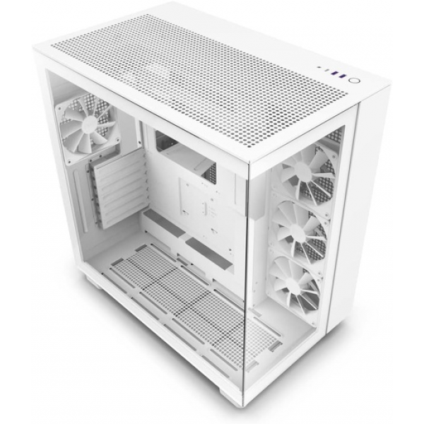 NZXT H9 Flow White - NZXT