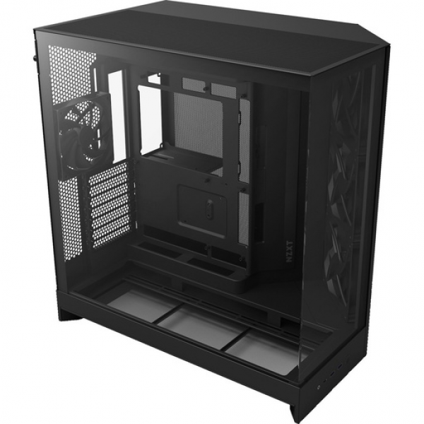 NZXT H9 Flow RGB Large Dual-Chamber Mid-Tower ATX Airflow Case Black - PC & Περιφερειακά & Αναβάθμιση