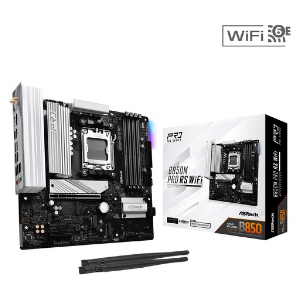 ASRock B850M Pro RS WiFi Motherboard Micro ATX με AMD AM5 Socket - PC & Περιφερειακά & Αναβάθμιση