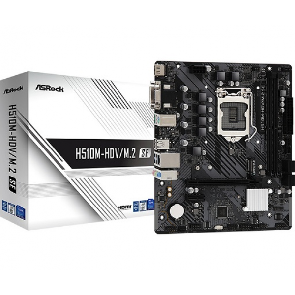 ASRock H510M-HDV/M.2 SE Motherboard Micro ATX με Intel 1200 Socket - Asrock