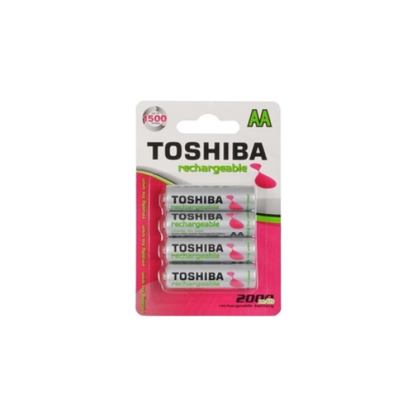 BATTERY RECHARGABLE AA 2000mAH 4PCS BLISTER PACK NI-MH - Σύγκριση Προϊόντων