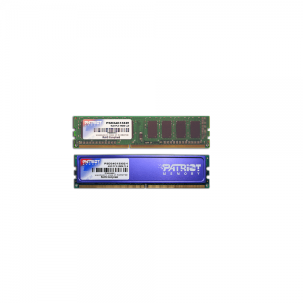 PATRIOT SIGNATURE DDR3 04GB 1333MHz PC3-10600 2R/2S - Patriot