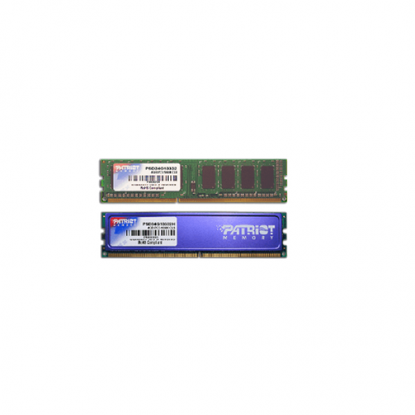 PATRIOT SIGNATURE DDR3 04GB 1333MHz PC3-10600 2R/2S - Νέα & Ref PC