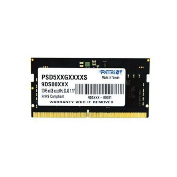 Patriot Signature 16GB DDR5 RAM με Ταχύτητα 4800 για Laptop - PC & Αναβάθμιση