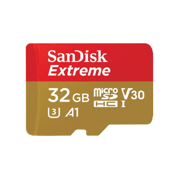 Sandisk Extreme microSDHC 32GB Class 10 U3 V30 A1 UHS-I με αντάπτορα - Σύγκριση Προϊόντων