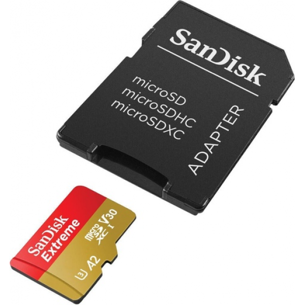 Sandisk Extreme microSDXC 256GB U3 V30 A2 UHS-I - Σύγκριση Προϊόντων
