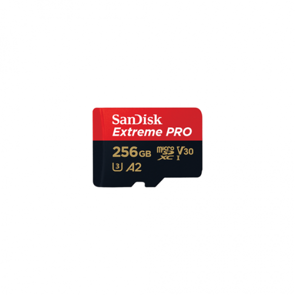 Sandisk Extreme Pro microSDXC 256GB Class 10 U3 V30 A2 UHS-I με αντάπτορα - SanDisk