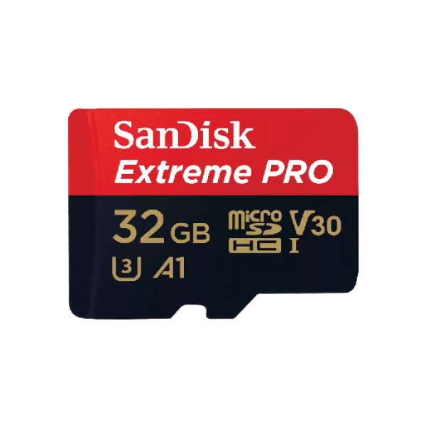 Sandisk Extreme Pro microSDHC 32GB Class 10 U3 V30 A1 UHS-I με αντάπτορα - SanDisk
