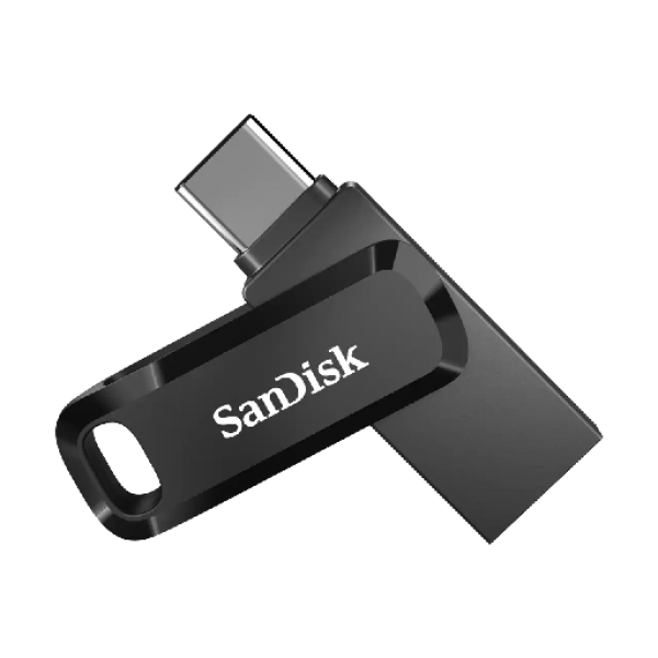 Sandisk Ultra Dual Drive Go 32GB USB 3.1 Stick με σύνδεση USB-C & USB-A Μαύρο - SanDisk