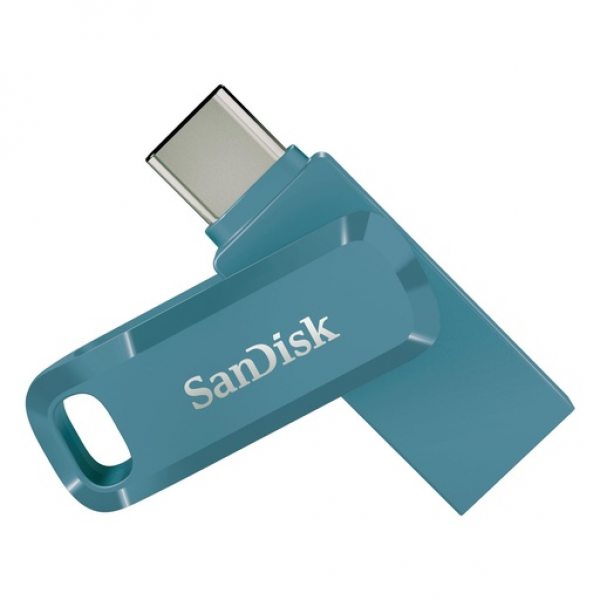 Sandisk Ultra Dual Drive Go 128GB USB 3.1 Stick με σύνδεση USB-C & USB-A Μπλέ - Συνοδευτικά PC