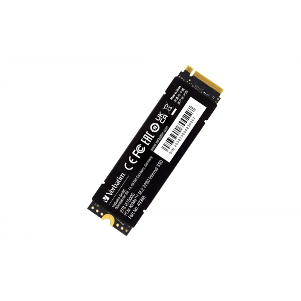 Verbatim Vi7000 PCle SSD 2TB M.2 NVMe PCI Express 4.0 - SSD Δίσκοι