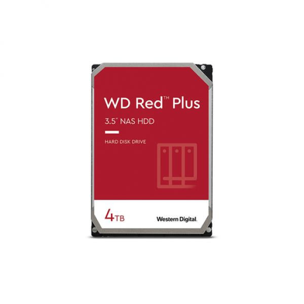 Western Digital Red Plus 4TB HDD - 