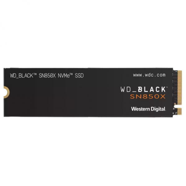 Western Digital Black SN850X With Heatsink SSD 1TB M.2 NVMe PCI Express 4.0 - Western Digital