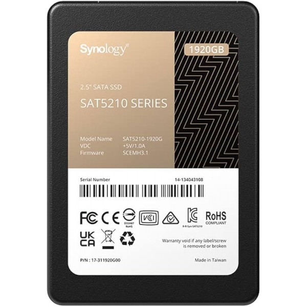 Synology SAT5210-1920G SSD 1920GB 2.5'' SATA III - Synology