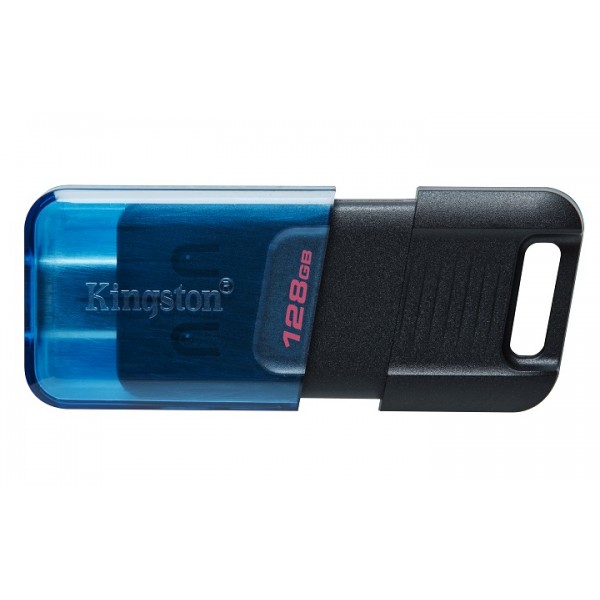 KINGSTON USB Stick Data Traveler DT80M/64GB, USB 3.2 Type-C, Blue/Black - KINGSTON
