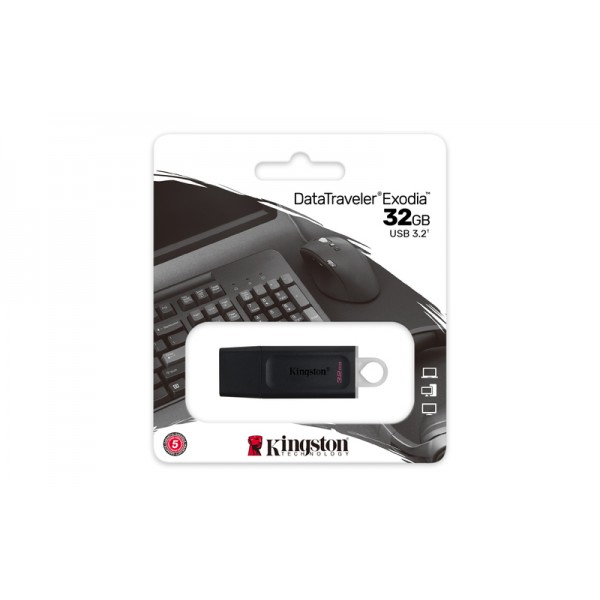 KINGSTON USB Stick Data Traveler DTX/32GB, USB 3.2, Black KINGSTON USB Stick Data Traveler DTX/32GB, USB 3.2, Black