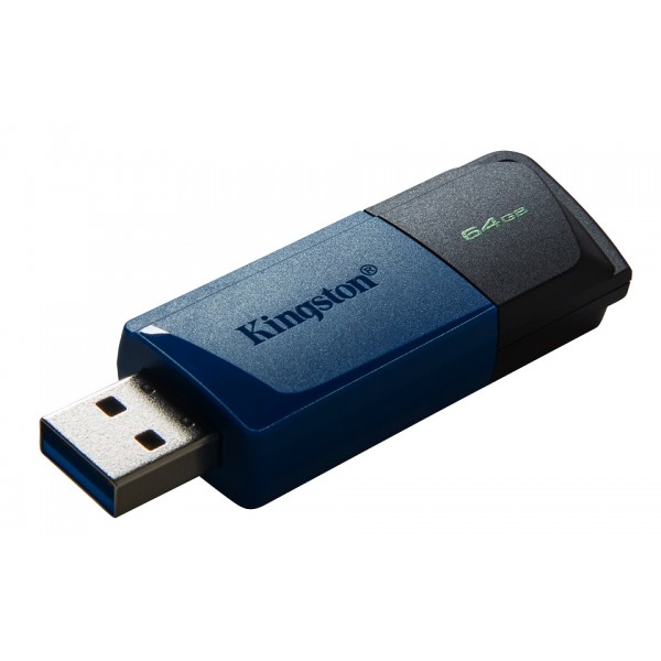 KINGSTON USB Stick DataTraveler Exodia M DTXM/64GB, USB 3.2, Blue - USB Flash Drives