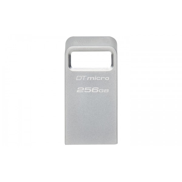 KINGSTON USB Stick Data Traveler Micro DTMC3G2/256GB, USB 3.2 Silver - USB Flash Drives