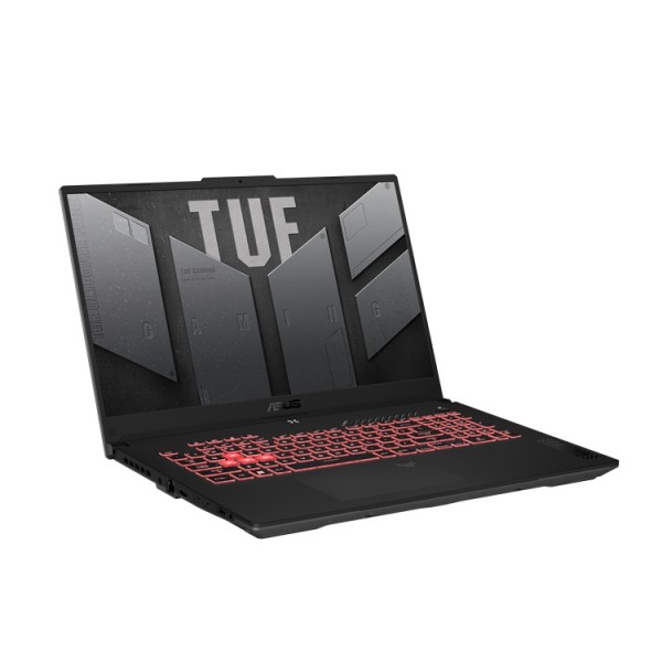 ASUS Laptop TUF Gaming A17 FA707NV-HX019W 17.3'' FHD IPS 144Hz R7-7735HS/16GB/1TB SSD NVMe PCIe 4.0/NVidia GeForce RTX 4060 8GB/Win 11 Home/2Y/Mecha Gray - XML