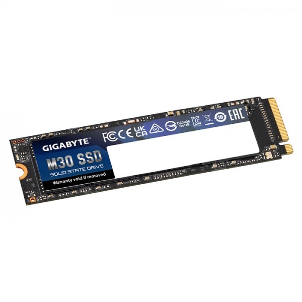GIGABYTE SSD NVMe M.2 M30 512GB  PCIe - PC & Αναβάθμιση