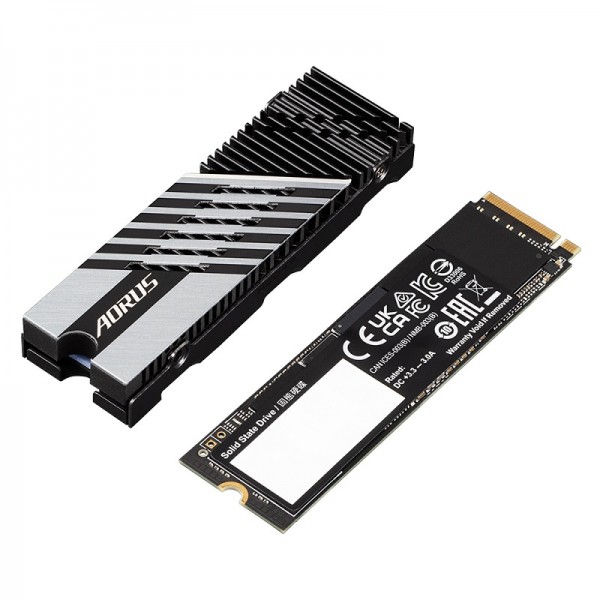 GIGABYTE SSD AORUS Gen4 7300 SSD 1TB PCIe NVMe - PC & Αναβάθμιση