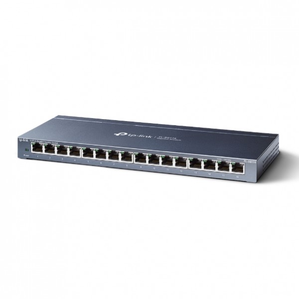 TP-LINK desktop switch TL-SG116, 16-Port, 10/100/1000Mbps, Ver. 1.0 - tp-link