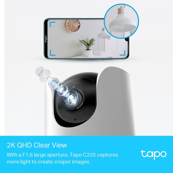 TL Tapo Pan/Tilt AI Wi-Fi Cam Tapo C225