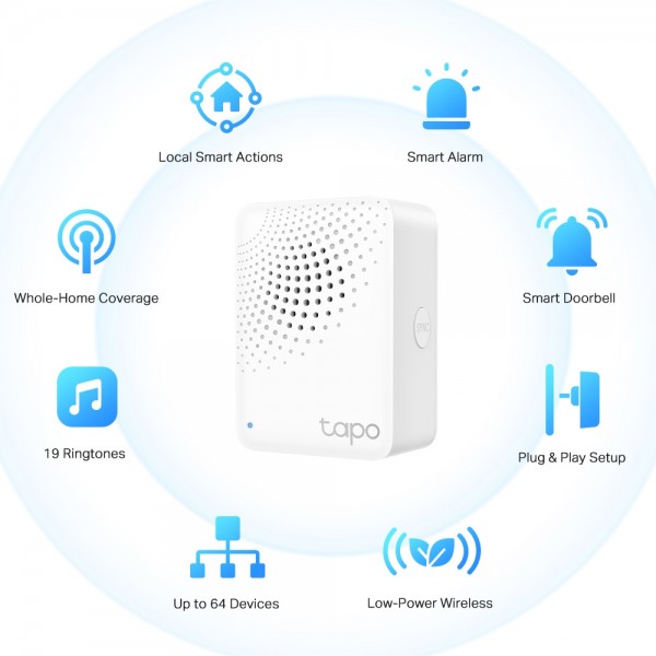 NW TL Smart IoT Hub with Chime Tapo H100 - Smart Home