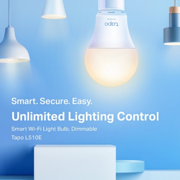 NW TL Smart WiFi Dimmable Bulb TapoL510E - Smart Home
